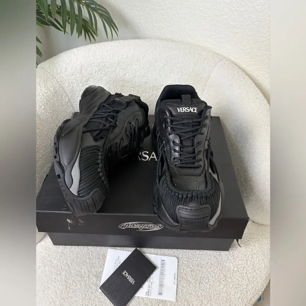 Sale ends 7/17  Versace men’s Mercury M_VS_01 sneakers 43